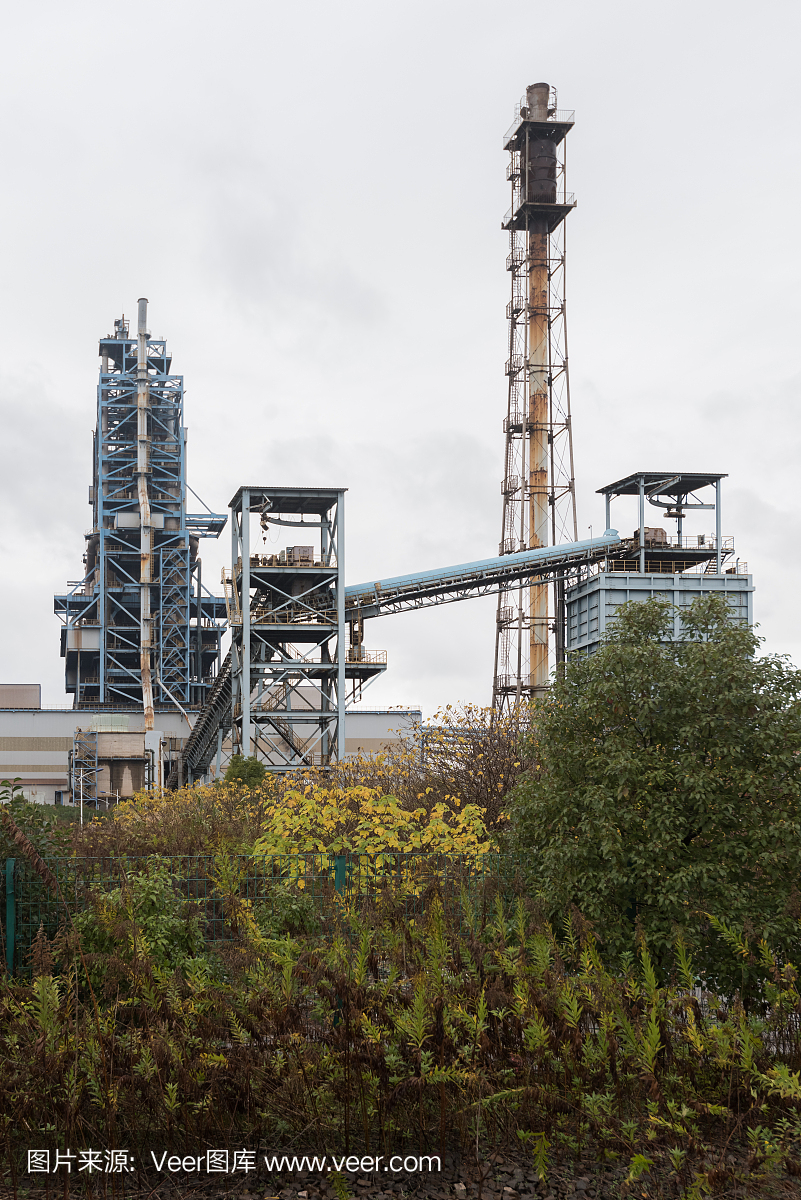 廢棄工業場地內的工業建筑物